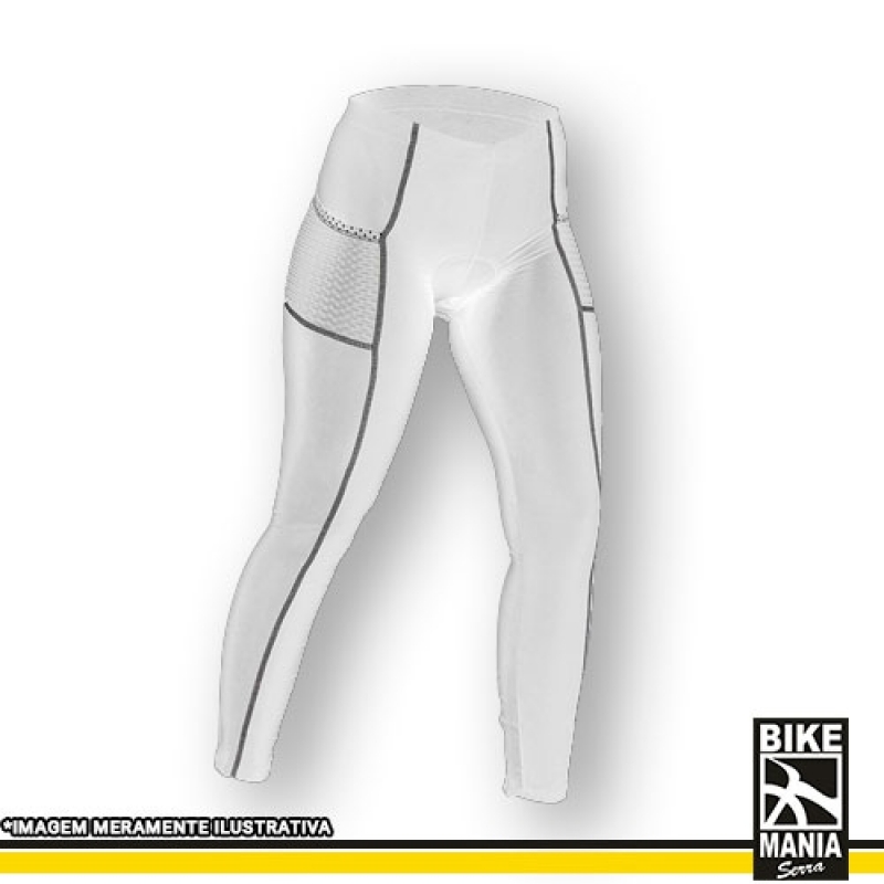 Calças de Lycra Feminina Ilhabela - Calça de Lycra Masculina para Ciclismo