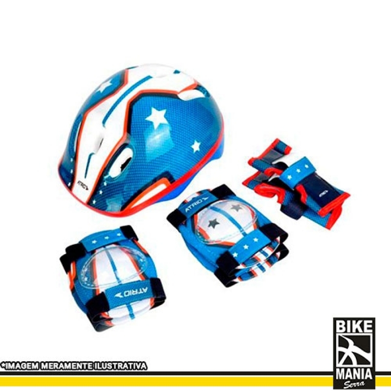 Capacete para Bike Infantil Campinas - Capacete para Bike com Led