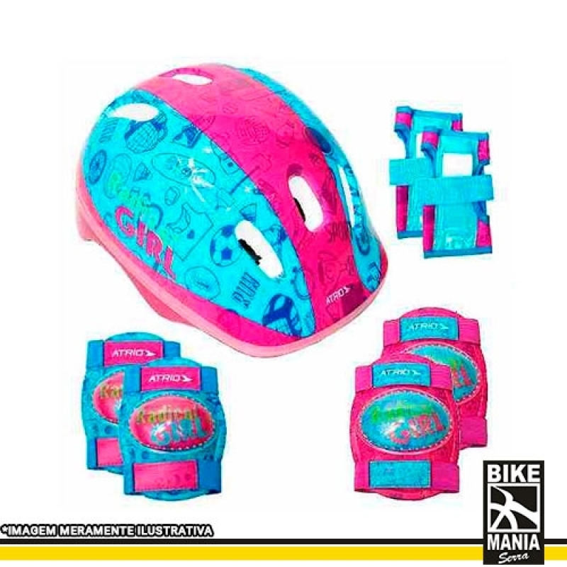 Capacetes para Bike Feminino Bixiga - Capacete para Bike com Sinalizador