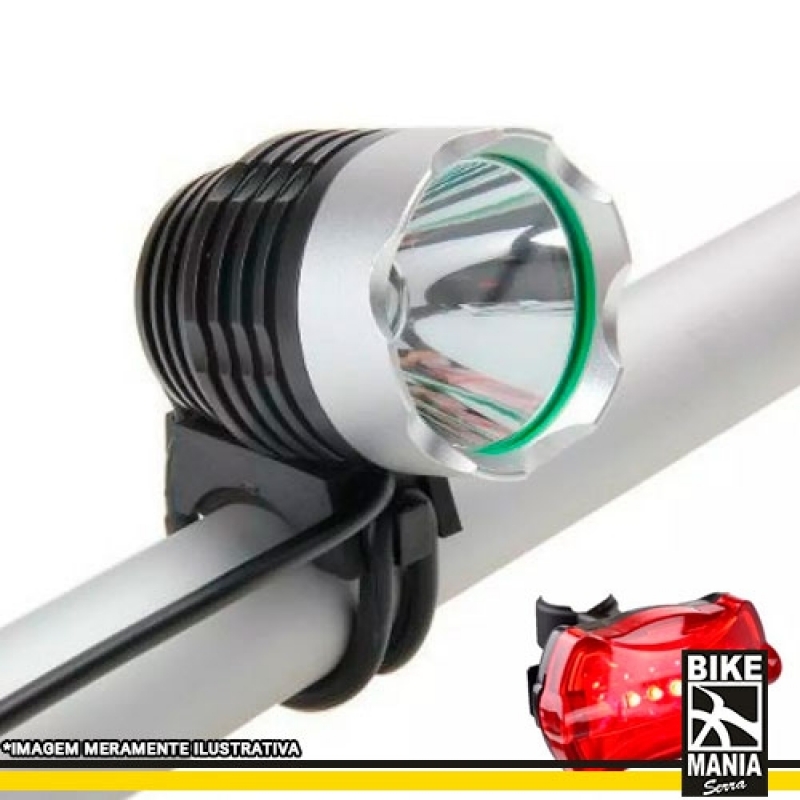 Farol de Led para Bicicleta Valor Santa Isabel - Farol para Bicicleta Absolute