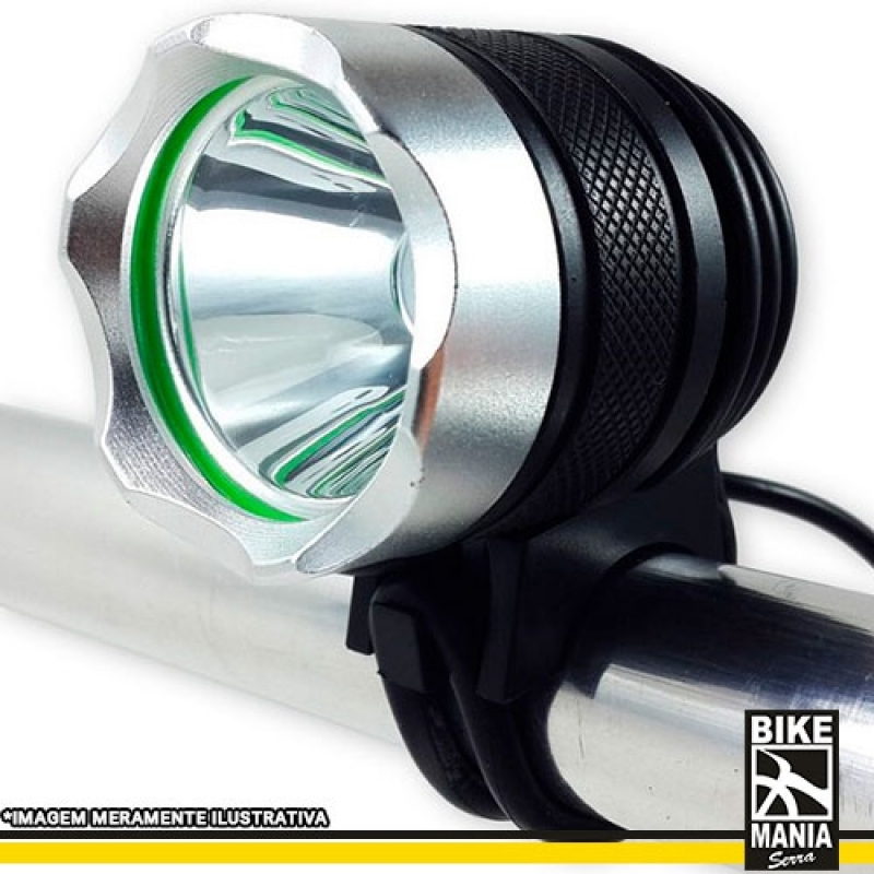 Farol de Led para Bicicleta Capão Redondo - Farol para Bicicleta