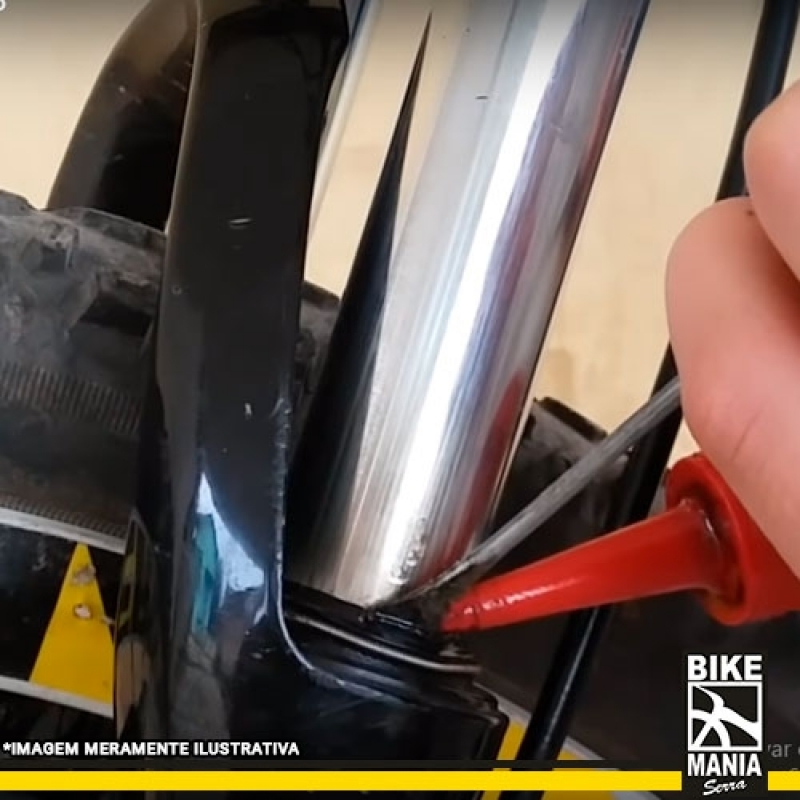 Lubrificação de Suspensão Bicicleta Dianteira Preço Cananéia - Lubrificação de Suspensão de Bicicleta com Trava