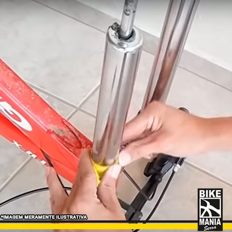 Lubrificação de Suspensão de Bicicleta Invertida Franco da Rocha - Lubrificação de Suspensão de Bike Blaze