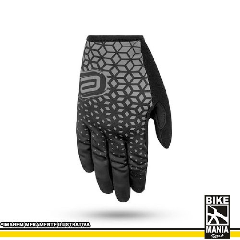 Luvas Ciclista Downhill Guaianases - Luva Ciclismo Gel