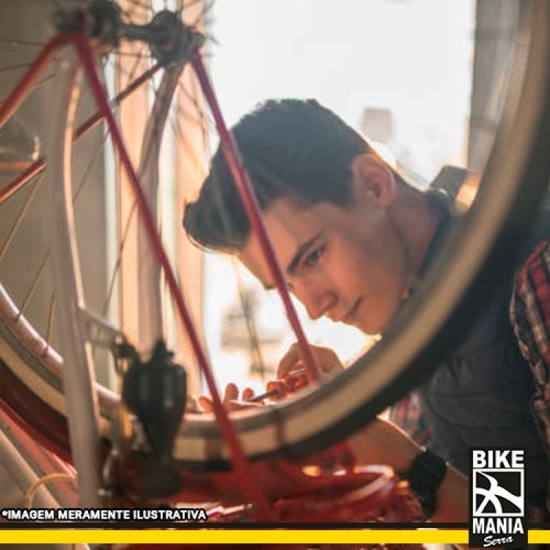 Manutenção Bicicletas Freio Disco Indaiatuba - Manutenção Amortecedor Bicicleta