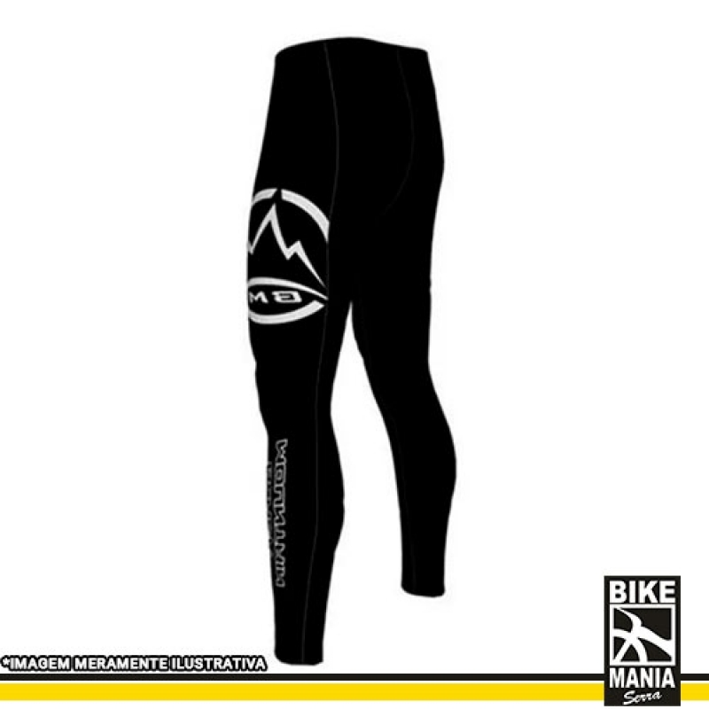 Onde Encontrar Calça de Lycra Cintura Alta para Ciclista Guarujá - Calça de Lycra Preta