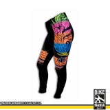 calça de lycra cintura alta para ciclista