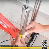 lubrificação de suspensão bicicleta dianteira